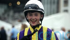 Shark delight after trainer’s son wins first race at Worcester
