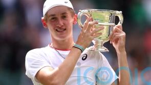 Henry Searle ends 61-year wait for British success in Wimbledon boys’ singles