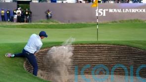 Rory McIlroy has a spring in his step after fighting finish to first round