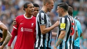 Virgil van Dijk: Punishment for Newcastle red card ‘a hard and expensive lesson’