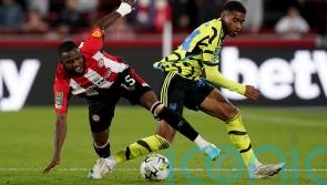 Reiss Nelson scores as Arsenal edge past Brentford in Carabao Cup