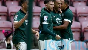 Curtis Nelson heads Derby to victory at Wigan