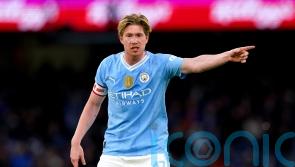 Kevin De Bruyne ‘still nowhere near where I need to be’ after injury return