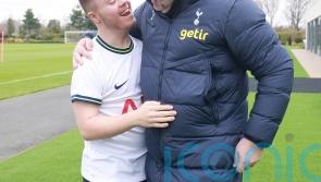 Ange Postecoglou enjoys Tottenham fans’ visit for Down Syndrome Awareness Week