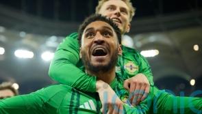 Jamie Reid relishes ‘dream’ debut for Northern Ireland in 1-1 draw with Romania