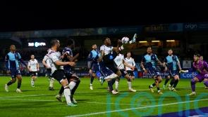 Derby’s automatic promotion hopes hit by draw at Wycombe