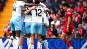 Liverpool’s title chances suffer huge blow as Crystal Palace win at Anfield