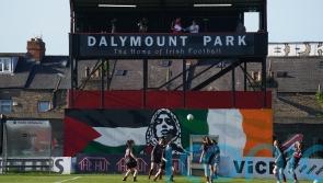 Higgins and McDonald attend Palestinian women’s team match in Dublin