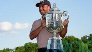 Emotional Xander Schauffele grabs US PGA crown in record-breaking fashion