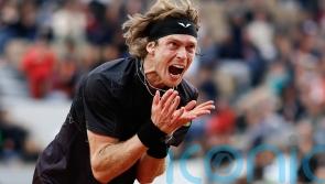 Frustrations boil over as Andrey Rublev is knocked out of French Open