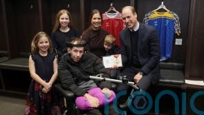 William’s message to Rob Burrow’s family ‘something we will treasure forever’