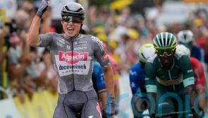 Jasper Philipsen sprints to first stage victory of this year’s Tour de France