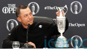 The Open: Xander Schauffele lets father Stefan take first drink from Claret Jug