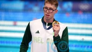 Daniel Wiffen claims stunning gold medal win for Ireland in men’s 800m freestyle