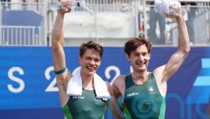 Fintan McCarthy and Paul O’Donovan defend title with another gold in Paris