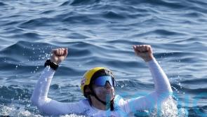 GB’s Ellie Aldridge becomes first Olympic gold medallist in kitesurfing
