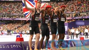 Great Britain’s 4×400 metres relay men and women win bronze medals