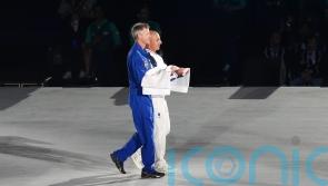 British astronaut John McFall carries Paralympic flag at opening ceremony