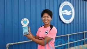Brighton’s Kiko Seike delighted with WSL impact after scooping award