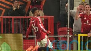 Amad Diallo double ends Manchester United’s year-long wait for a European win