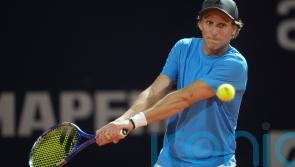 Diego Forlan’s pro tennis debut ends in defeat for former Uruguay forward