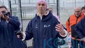 Kevin Sinfield thanks Belfast for &lsquo;unbelievable welcome&rsquo; as challenge continues