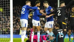 Everton find scoring touch to hammer Wolves and pile pressure on Gary O’Neil