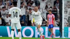 Kylian Mbappe’s equaliser in Madrid derby means champions Real maintain top spot