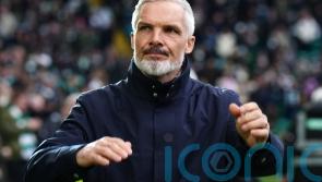 Jim Goodwin angry with Dundee United’s disallowed goal in defeat to Hibs