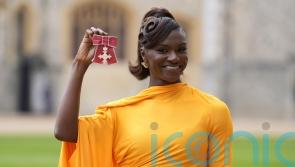 Dina Asher-Smith collects MBE from ‘funny and really charming’ King