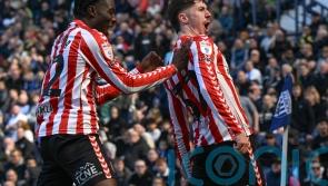 Trai Hume’s winner for Sunderland dents West Brom’s play-off hopes