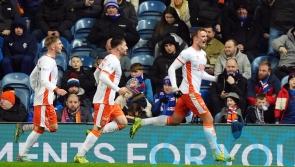 Sam Dalby’s header earns Dundee United victory at 10-man Hearts