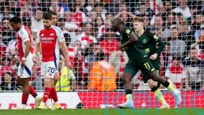 Arsenal’s title hopes take another hit as Brentford come from behind to draw