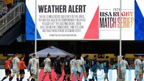 England’s clash with USA halted due to lightning fears