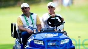 Gianfranco Zola at the wheel for Europe’s Ryder Cup team in New York