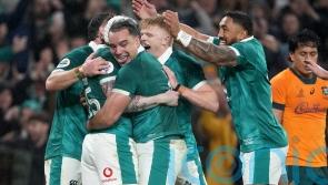 Mack Hansen scores rapid hat-trick as Ireland beat Australia for record win