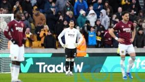 West Ham in deep trouble after losing at Wolves