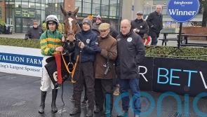 Oldschool Outlaw calls the tune at Fairyhouse
