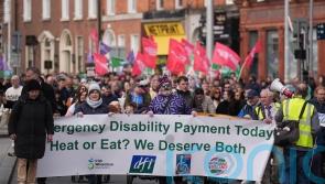 Hundreds take part in disability rights protest in Dublin