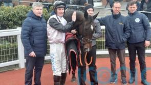 Straightforward for Gerri Colombe at Down Royal, with Nick Rockett third