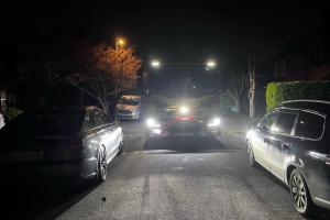 Limerick Fire and Rescue Service’s access to emergency restricted by parked cars
