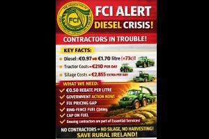 Silage season just weeks away and costs to jump €2,855 a day over fuel crisis, warn agri contractors