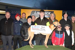 Twelve left standing in the Con & Annie Kirby Memorial in Limerick Greyhound Stadium