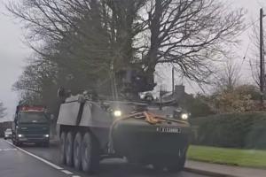 Defence Forces clarify why armoured vehicles are on the streets of Limerick