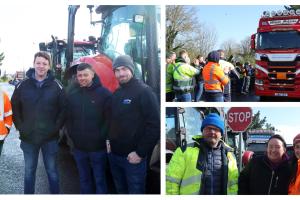 PICTURES: Limerick people join fuel protest in Foynes