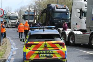 Traffic chaos continues in Limerick as essential supplies begin to leave Foynes Port