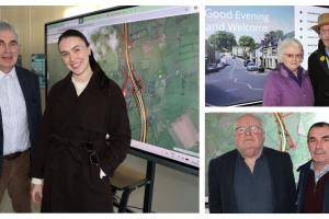 PICTURES: Limerick village holds public meeting on proposed new route plans