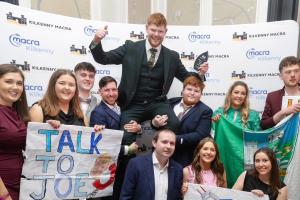 No show like a Joe show! Limerick man finishes second in Macra Mr Personality Festival