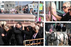 PICTURES: Emotional scenes in Limerick as family and friends say a final farewell to Scarlett Faulkner