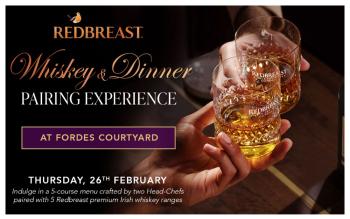 Sip, savour & discover: Fordes Courtyard Redbreast Experience